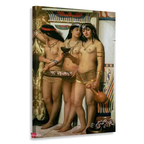 Las sirvientas del faraón - John Collier