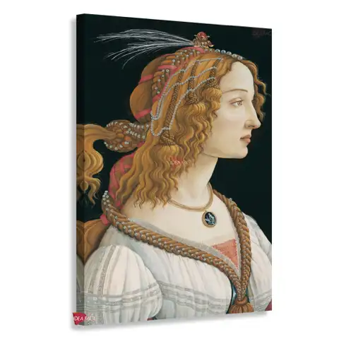 Retrato de una mujer joven - Sandro Botticelli
