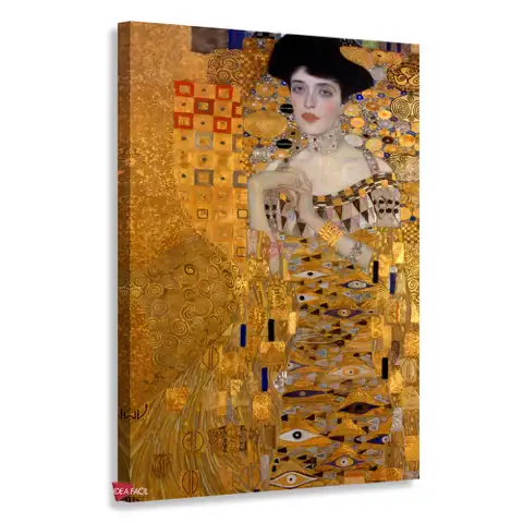 Retrato de Adele Bloch-Bauer I - Gustav Klimt