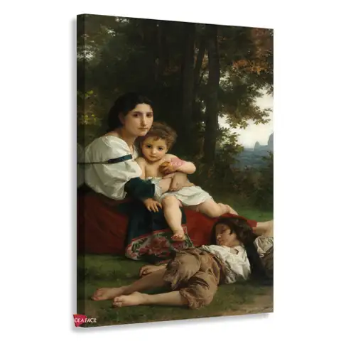 El descanso - William-Adolphe Bouguereau