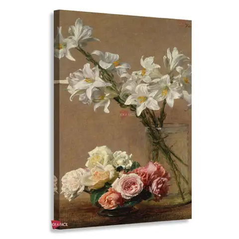 Rosas y lilas - Henri Fantin-Latour