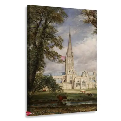 La catedral de Salisbury desde los terrenos del obispo - John Constable