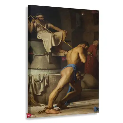 Sansón y los filisteos - Carl Bloch