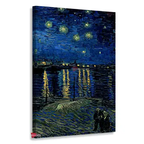 Noche estrellada sobre el Ródano - Vincent van Gogh