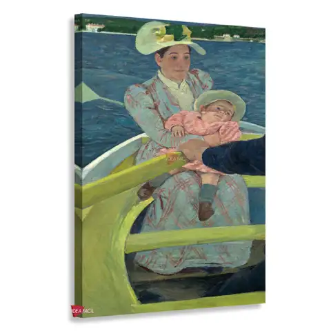 La excursión en barco - Mary Cassatt