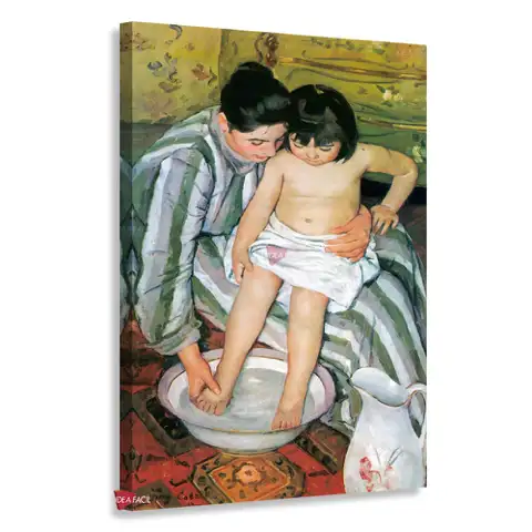 El baño del niño - Mary Cassatt
