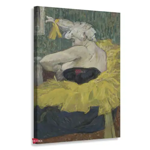 La payasa Cha-U-Kao - Henri de Toulouse-Lautrec
