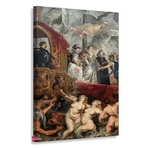 El desembarco de María de Médicis en el puerto de Marsella - Peter Paul Rubens