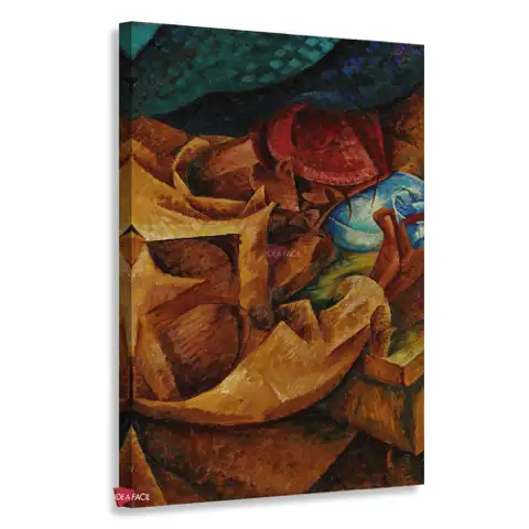 El bebedor - Umberto Boccioni