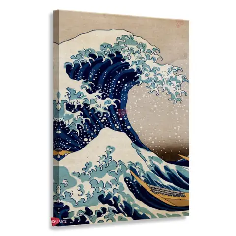 La gran ola de Kanagawa - Katsushika Hokusai
