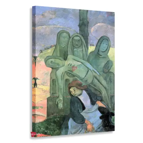 El Cristo verde - Paul Gauguin