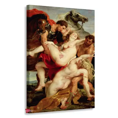 El rapto de las hijas de Leucipo - Peter Paul Rubens (y Jan Wildens)