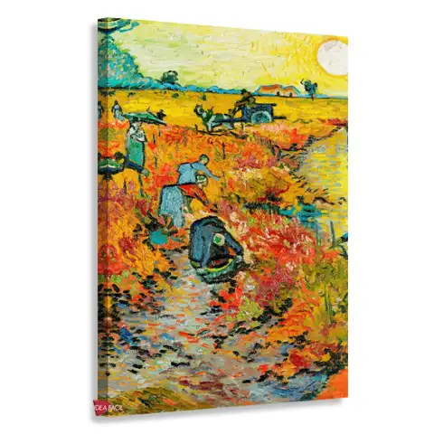 El viñedo rojo - Vincent van Gogh