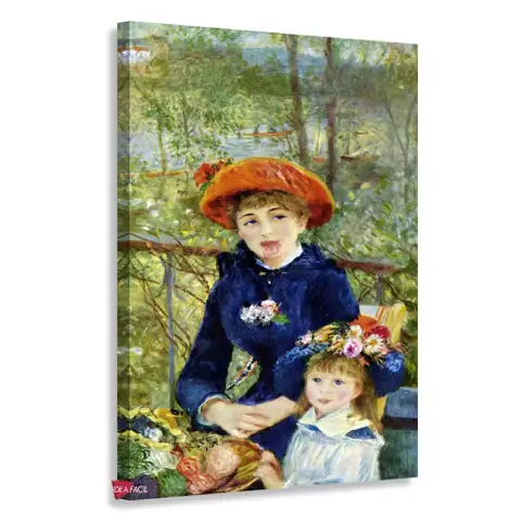 Dos hermanas (En la terraza) - Pierre-Auguste Renoir