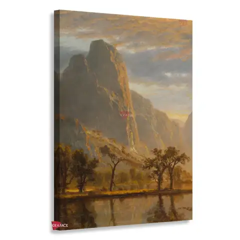 El valle de Yosemite - Albert Bierstadt