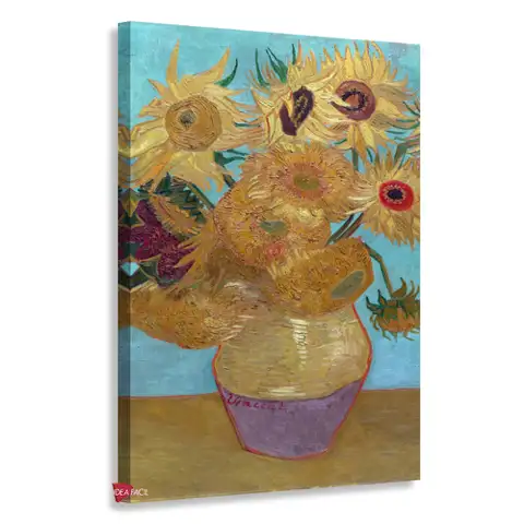 Jarrón con doce girasoles - Vincent van Gogh