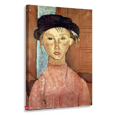 Mujer de rosa - Amedeo Modigliani