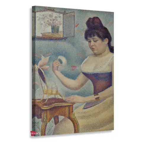 Joven empolvándose - Georges Seurat
