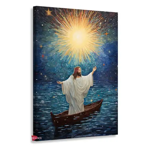 Cristo Solo Vertical Rgv32